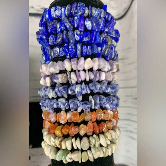 βοΈRESTOCKED Green Flower Agate Bracelet β’ Handmade Jewelry β’ Agate Jewelry - Picture 10 of 14